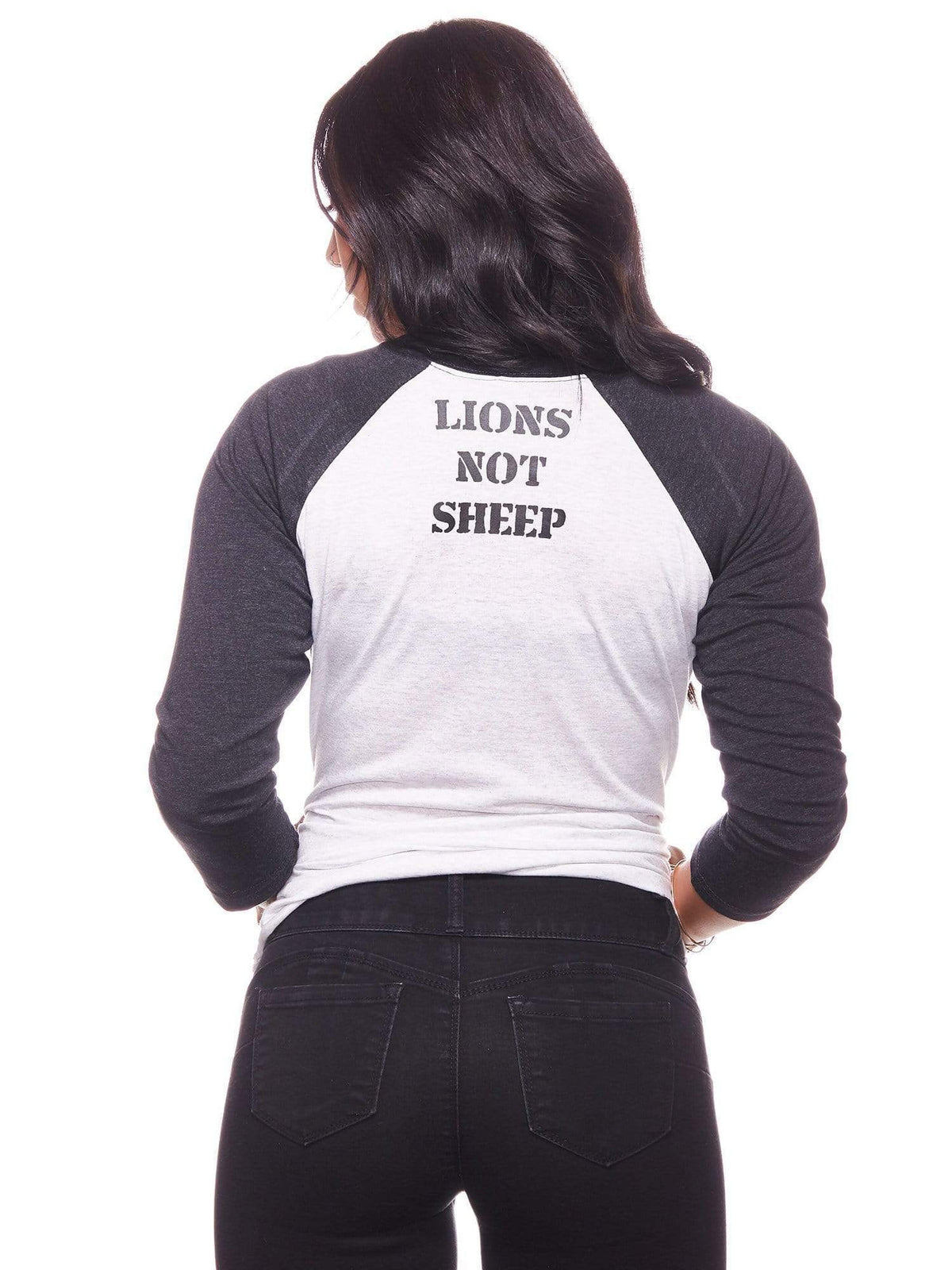 LIONS NOT SHEEP OG Baseball Tee - Lions Not Sheep ®