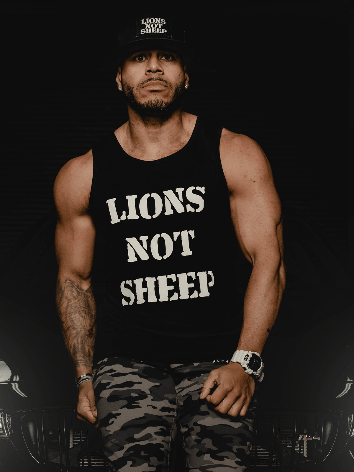 YBA Shirts Tanks LIONS NOT SHEEP OG Mens Tank